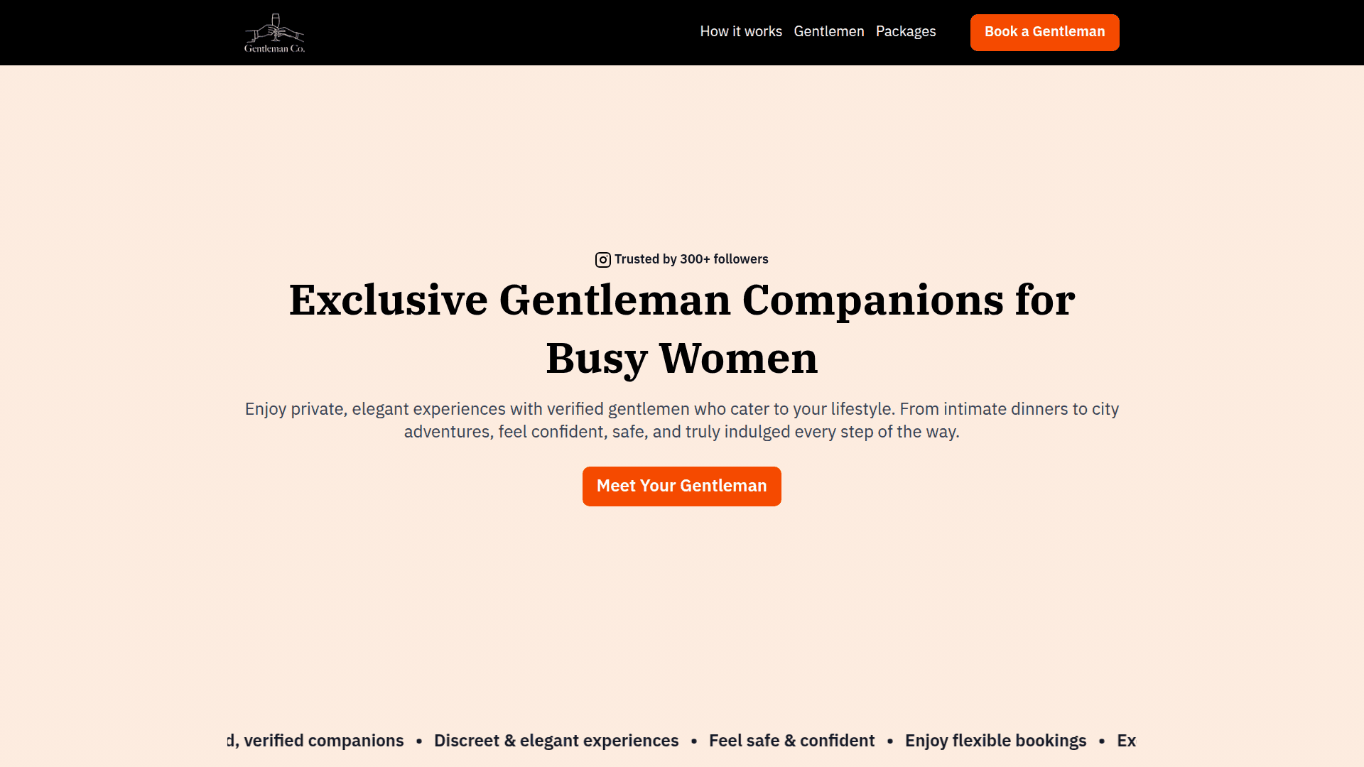 Gentleman Companion – First Version Launch